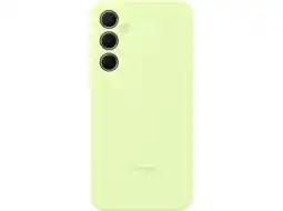 MediaMarkt Samsung Silicone Case Telefoonhoesje Voor Samsung Galaxy A55 Groen aanbieding