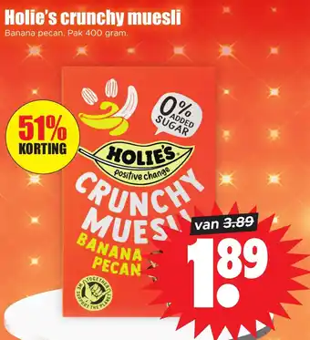 Dirk Holie's crunchy muesli aanbieding