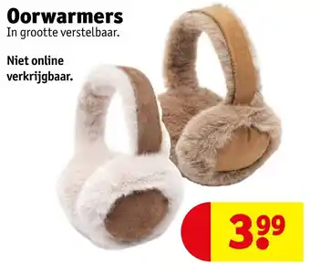 Kruidvat Oorwarmers aanbieding