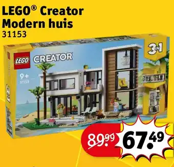 Kruidvat LEGO Creator Modern huis aanbieding