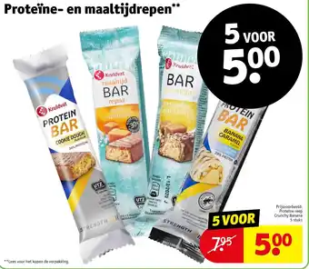 Kruidvat Proteïne en maaltijdrepen aanbieding
