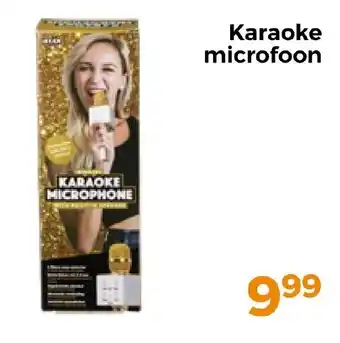 Trekpleister Karaoke microfoon aanbieding