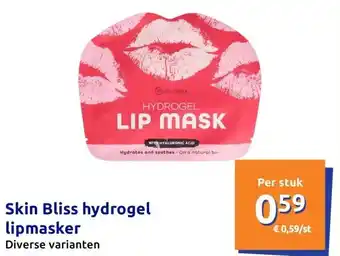 Action Skin Bliss hydrogel lipmasker aanbieding