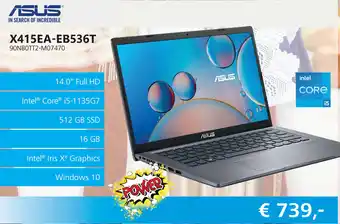 Informatique Asus X415EA-EB536T aanbieding