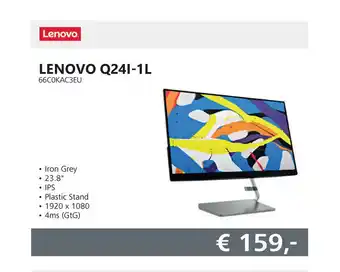 Informatique Lenovo Q24I-1L aanbieding