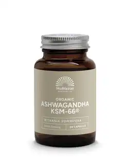 De Online Drogist Mattisson Biologische Ashwagandha Ksm -66 aanbieding