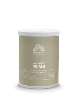 De Online Drogist Mattisson HealthStyle Organic Reishi Poeder aanbieding