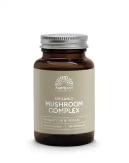 De Online Drogist Mattisson HealthStyle Organic Mushroom Complex aanbieding