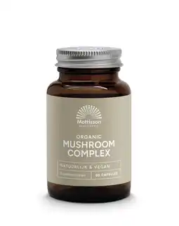 De Online Drogist Mattisson HealthStyle Organic Mushroom Complex aanbieding