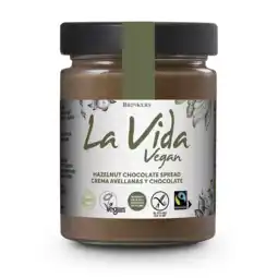 De Online Drogist La Vida Vegan Hazelnoot Chocolade Pasta aanbieding