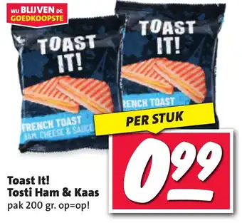 Nettorama Toast It! Tosti Ham & Kaas aanbieding