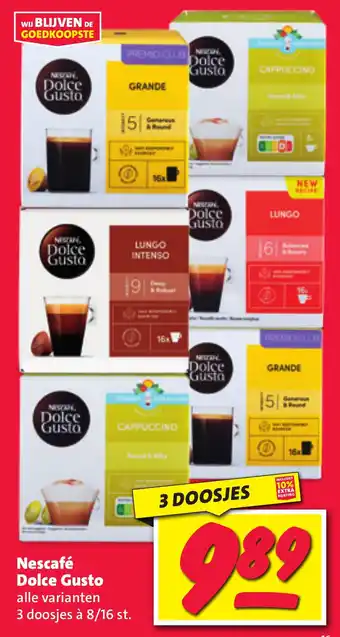 Nettorama Nescafé Dolce Gusto aanbieding