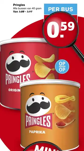 Hoogvliet Pringles aanbieding