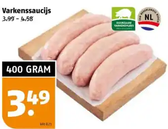 Poiesz Varkenssaucijs aanbieding