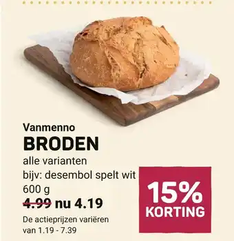 Ekoplaza Vanmenno BRODEN aanbieding