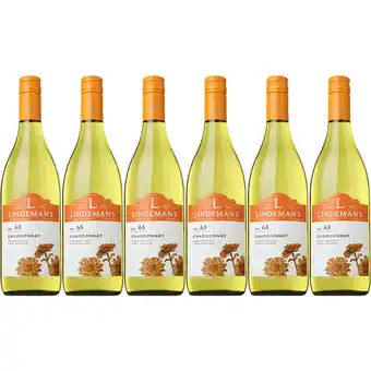 Albert Heijn Lindeman's Bin 65 chardonnay 6-pack aanbieding