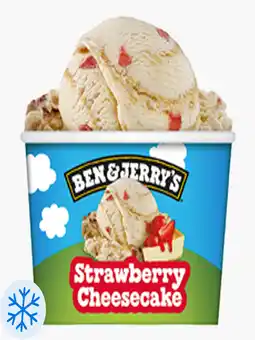 Flink Ben & Jerry's Strawberry cheesecake 100ml aanbieding