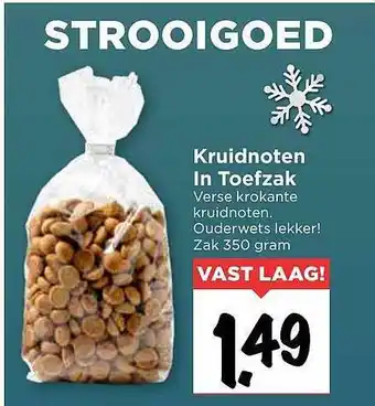 Vomar Voordeelmarkt Kruidnoten In Toefzak aanbieding