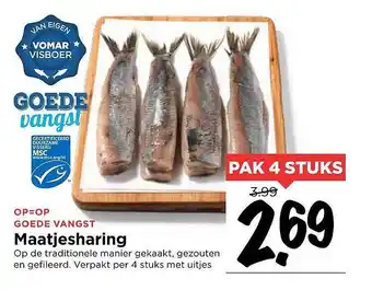 Vomar Voordeelmarkt Maatjesharin aanbieding