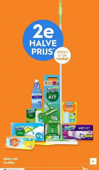 Blokker alles van Swiffer aanbieding