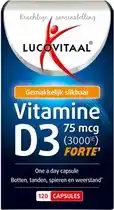 Wehkamp Lucovitaal D3 75mcg (3000IE) Vitamine aanbieding