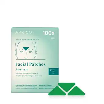 Douglas Apricot Cotton Facial Patches with Aloe Vera - pack 100 aanbieding