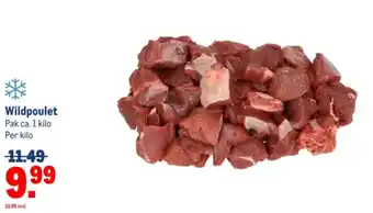 Makro Wildpoulet aanbieding