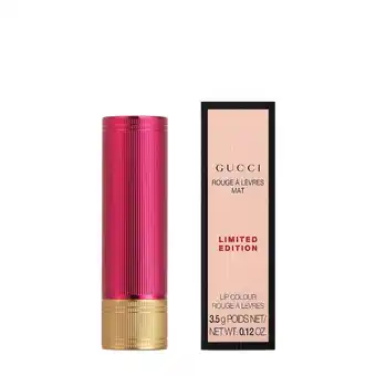 Douglas Gucci Gucci Beauty Rouge à Lèvres Mat Lipstick Limited-Edition aanbieding