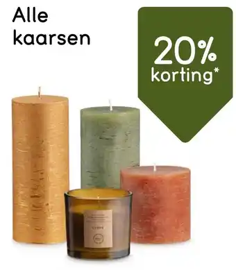 Leen Bakker Alle kaarsen aanbieding