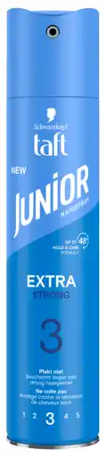 De Online Drogist Schwarzkopf Taft Junior Hairspray Extra Strong 48h aanbieding