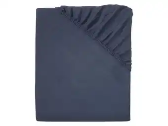 Lidl LIVARNO home Fleece hoeslaken 180-200 x 200 cm aanbieding