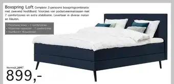 Woonsquare Boxspring Loft aanbieding