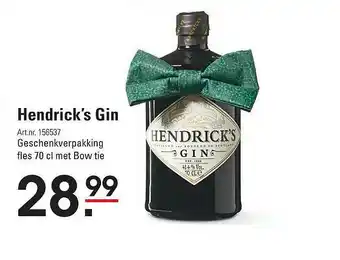 De Kweker Hendrick's Gin Geschenkverpakking aanbieding