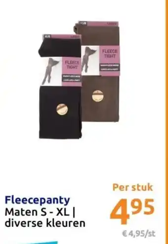 Action Fleecepanty aanbieding