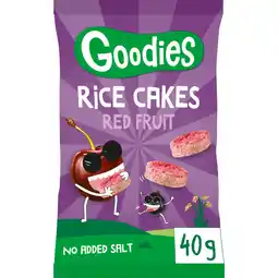 Albert Heijn Goodies Rice cakes red fruit aanbieding