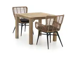 Kees Smit Intenso Asti/ROUGH-S 90cm dining tuinset 3-delig aanbieding