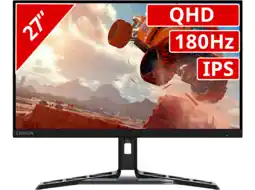 MediaMarkt Lenovo Legion R27qe - 27 Inch 2560 X 1440 (quad Hd) 0.5 Ms 180 Hz aanbieding