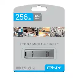 MediaMarkt PNY Usb 3.1 Elite Steel 256 Gb aanbieding