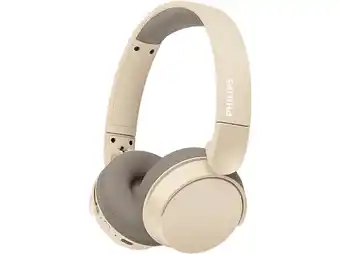 MediaMarkt Philips Tah3209bg/00 Hoofdtelefoon Beige aanbieding