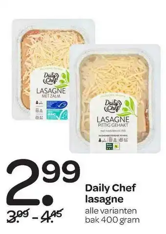 Spar Daily Chef Lasagne aanbieding