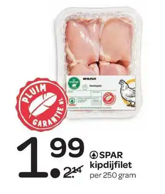 Spar Spar Kipdijfilet aanbieding