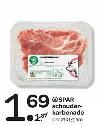 Spar Spar Schouderkarbonade aanbieding