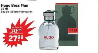 Trekpleister Hugo Boss Man 75 Ml Eau De Toilette Voor Heren aanbieding