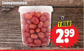Dirk Snoeptomaten aanbieding