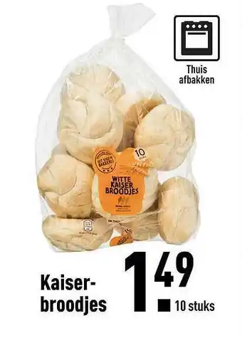 ALDI Kaiserbroodjes aanbieding