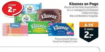 Trekpleister Kleenex En Page 2 stuks aanbieding