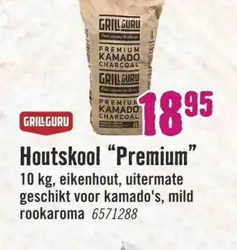 Hornbach GrillGuru 17 Houtskool "Premium" aanbieding