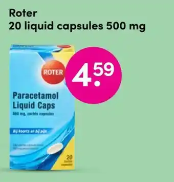 DA Roter 20 liquid capsules 500 mg aanbieding