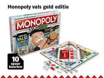 Poiesz Monopoly Vals Geld Editie aanbieding