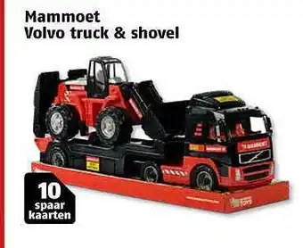 Poiesz Mammoet Volvo Truck & Shovel aanbieding